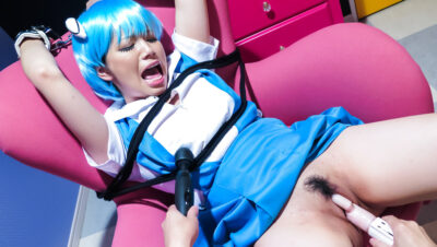 Bondage sensations during cosplay for Mei Ashikawa .