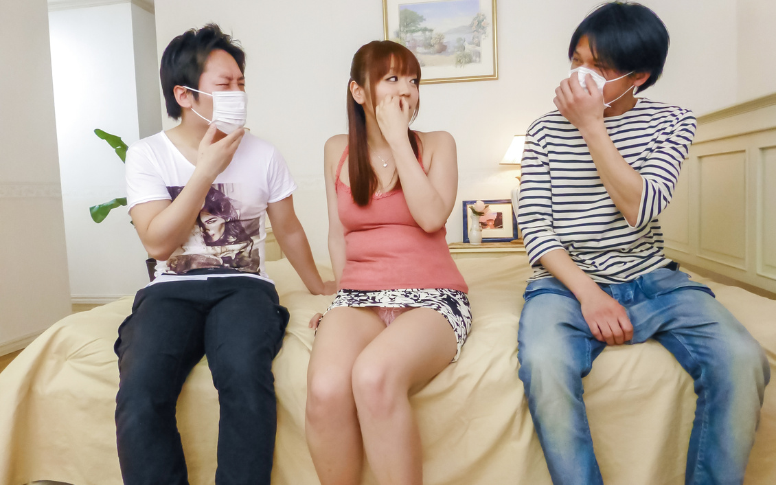 Hina Misaki gives a japan blowjob and tit fucking