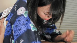 Kinky Yui Kyouno enjoying full asian blowjob