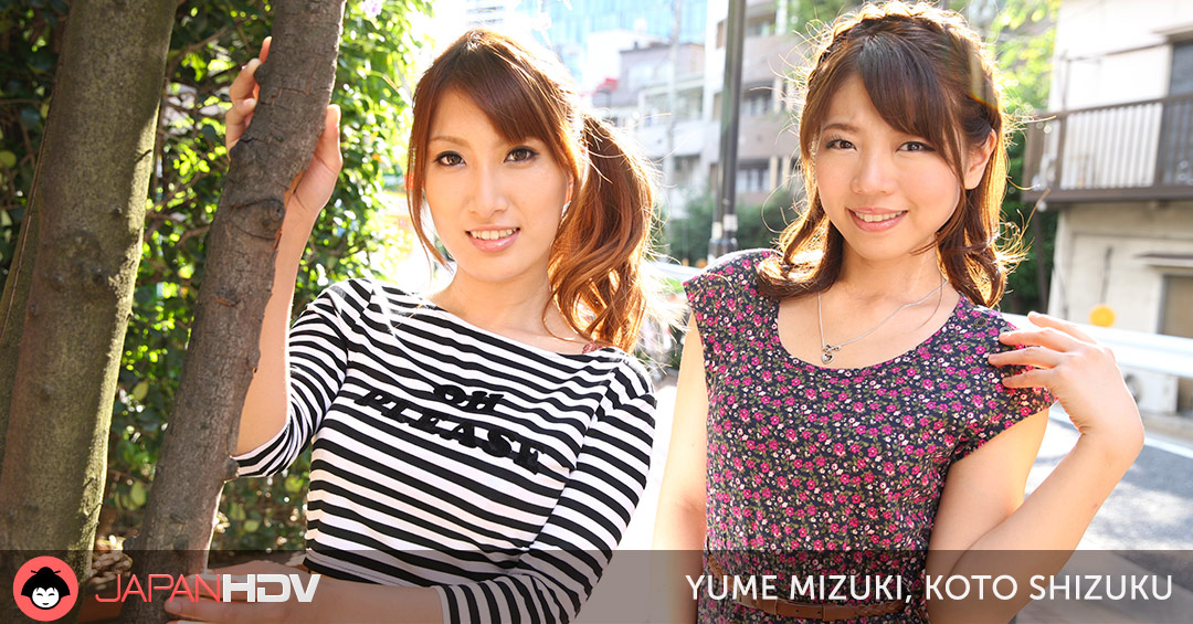 Welcome to our models Yume Mizuki and Koto Shizuku